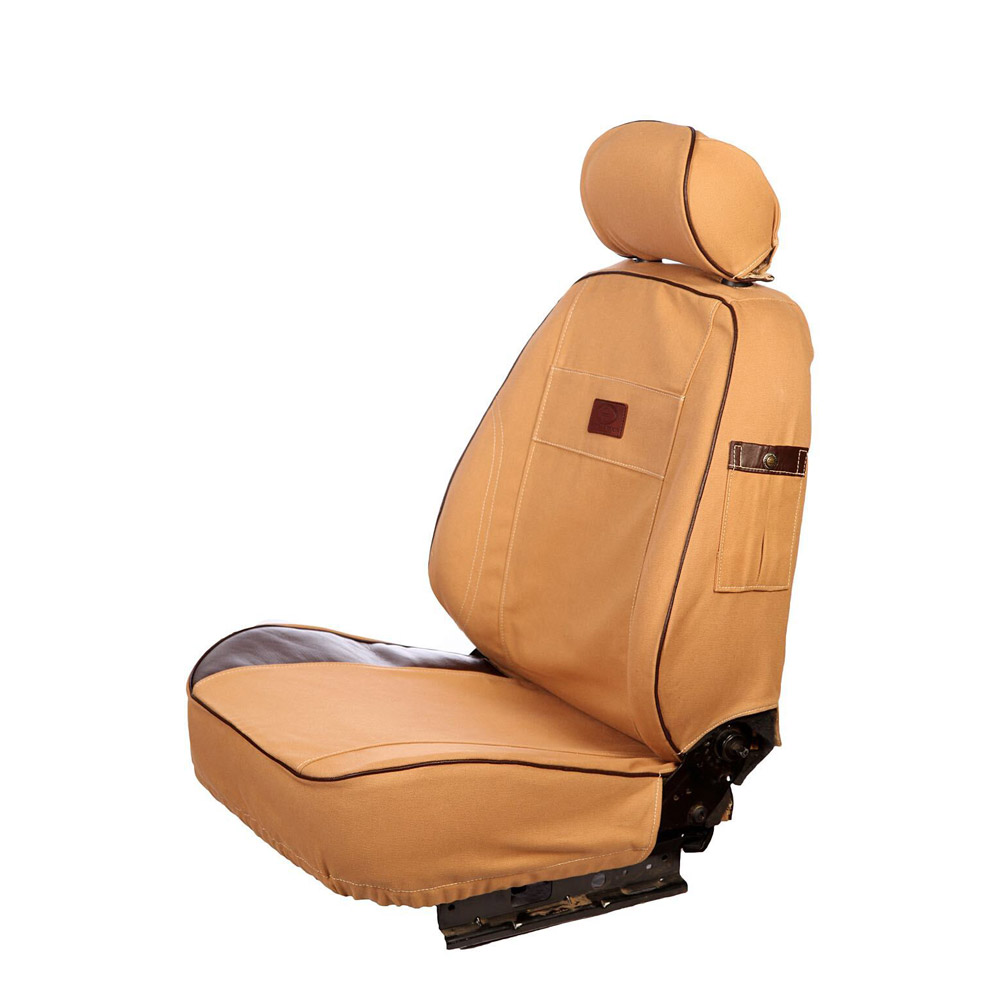 Premium Sand with Brown Leather